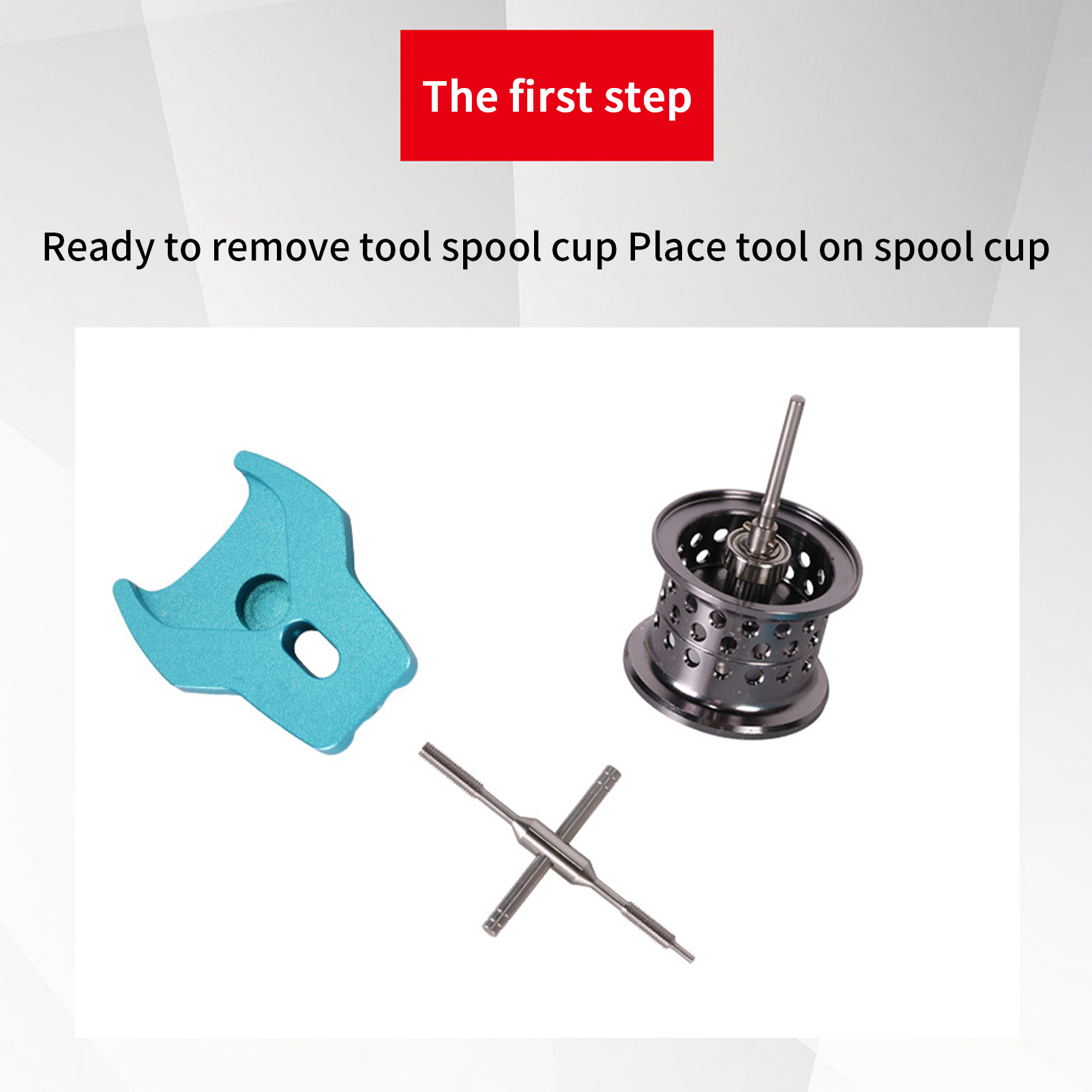 Spool Bearing Pin Remover Fish - Reel Repair Kit avis et prix