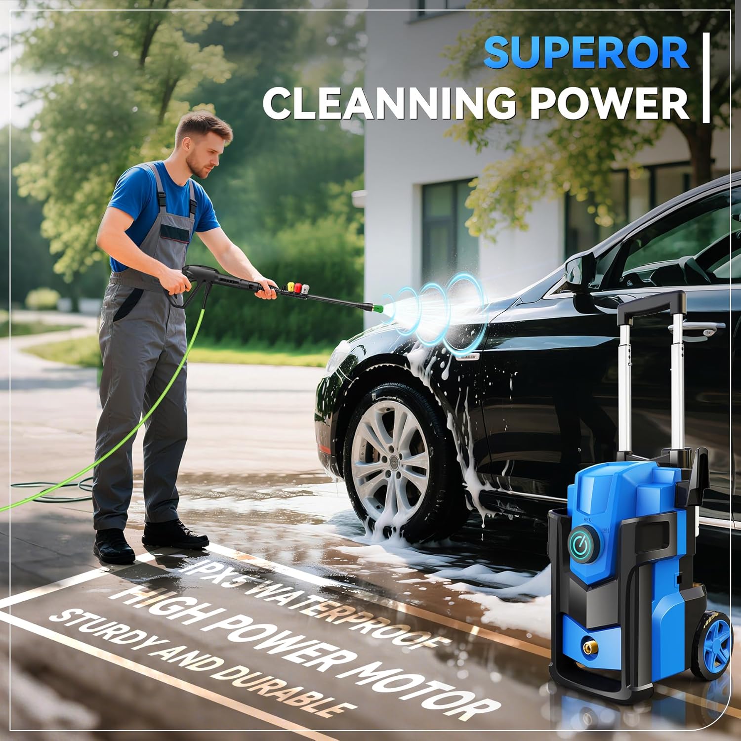 Electric Pressure Washer 4.0 G - Electric Reel avis et prix