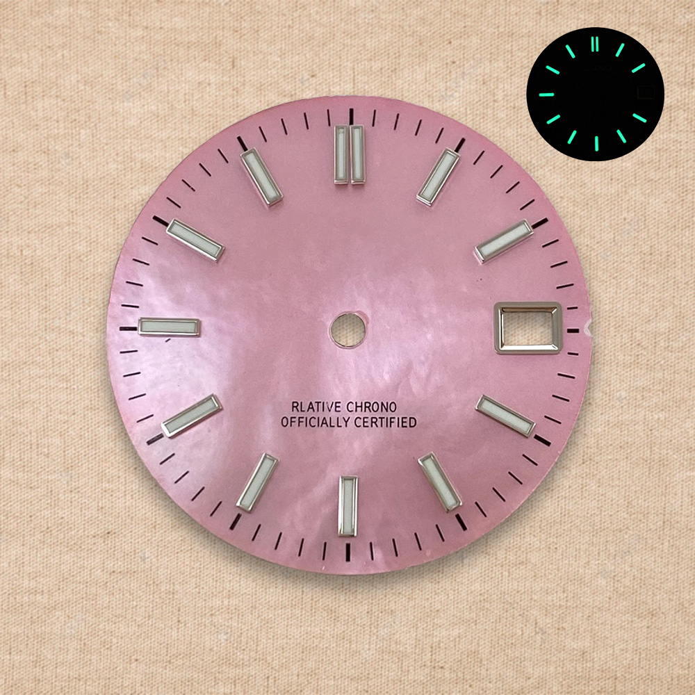 New 28.5mm S Logo NH35 Dial Lo - Reel Case avis et prix