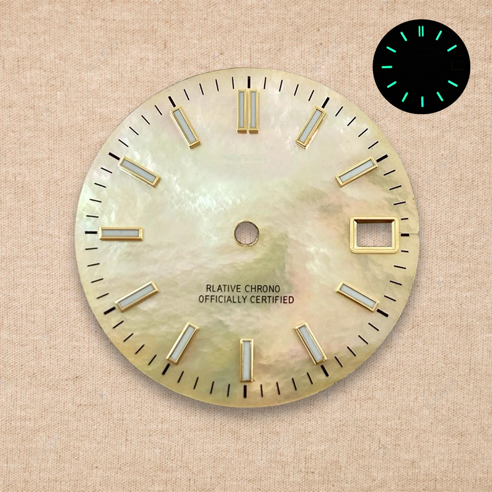 New 28.5mm S Logo NH35 Dial Lo - Reel Case avis et prix