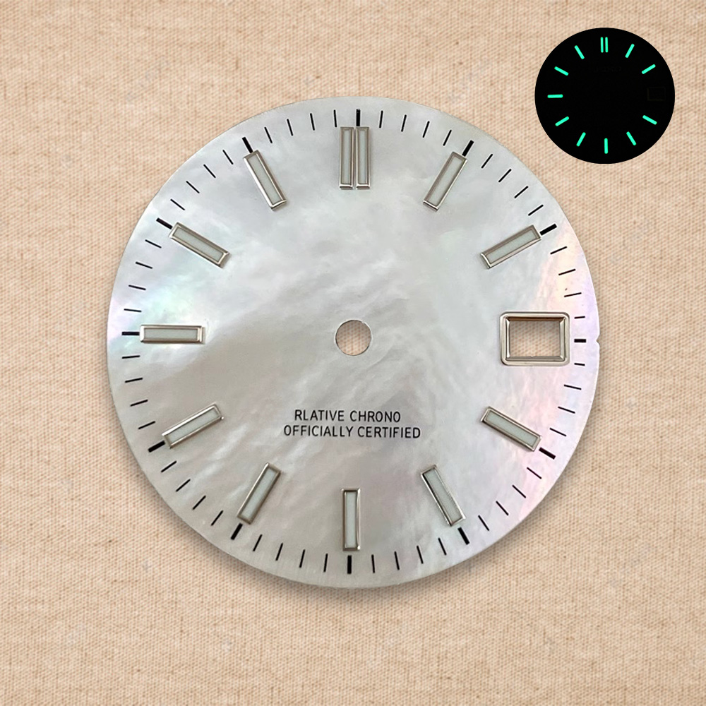 New 28.5mm S Logo NH35 Dial Lo - Reel Case avis et prix
