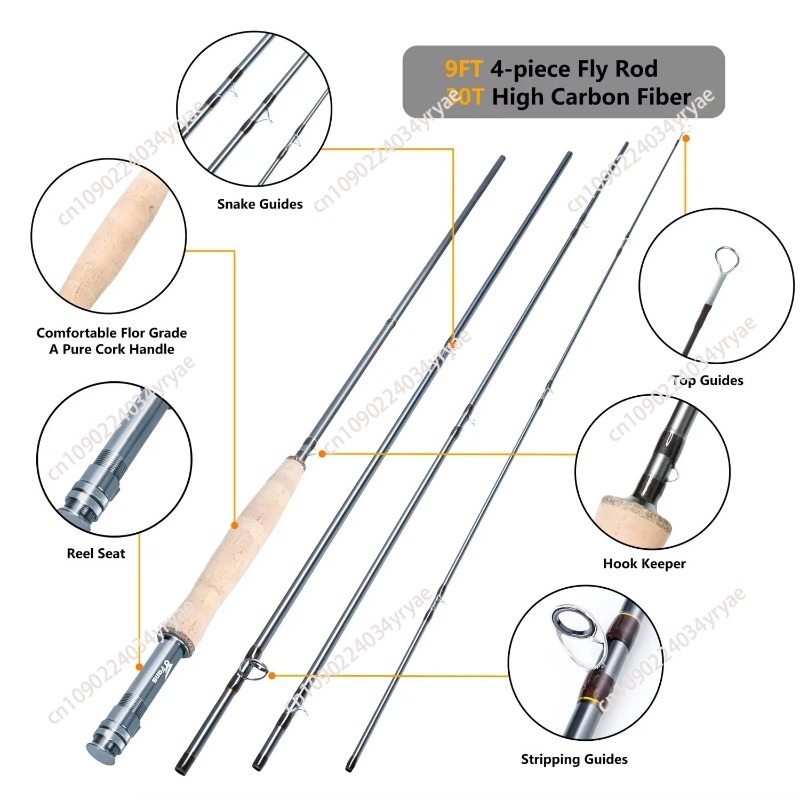 8 Fan Premium Fly Fishing Comb - Fly Reel avis et prix