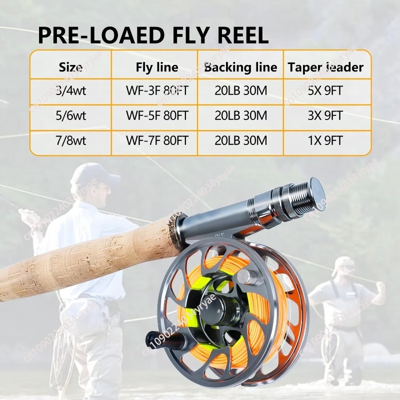8 Fan Premium Fly Fishing Comb - Fly Reel avis et prix