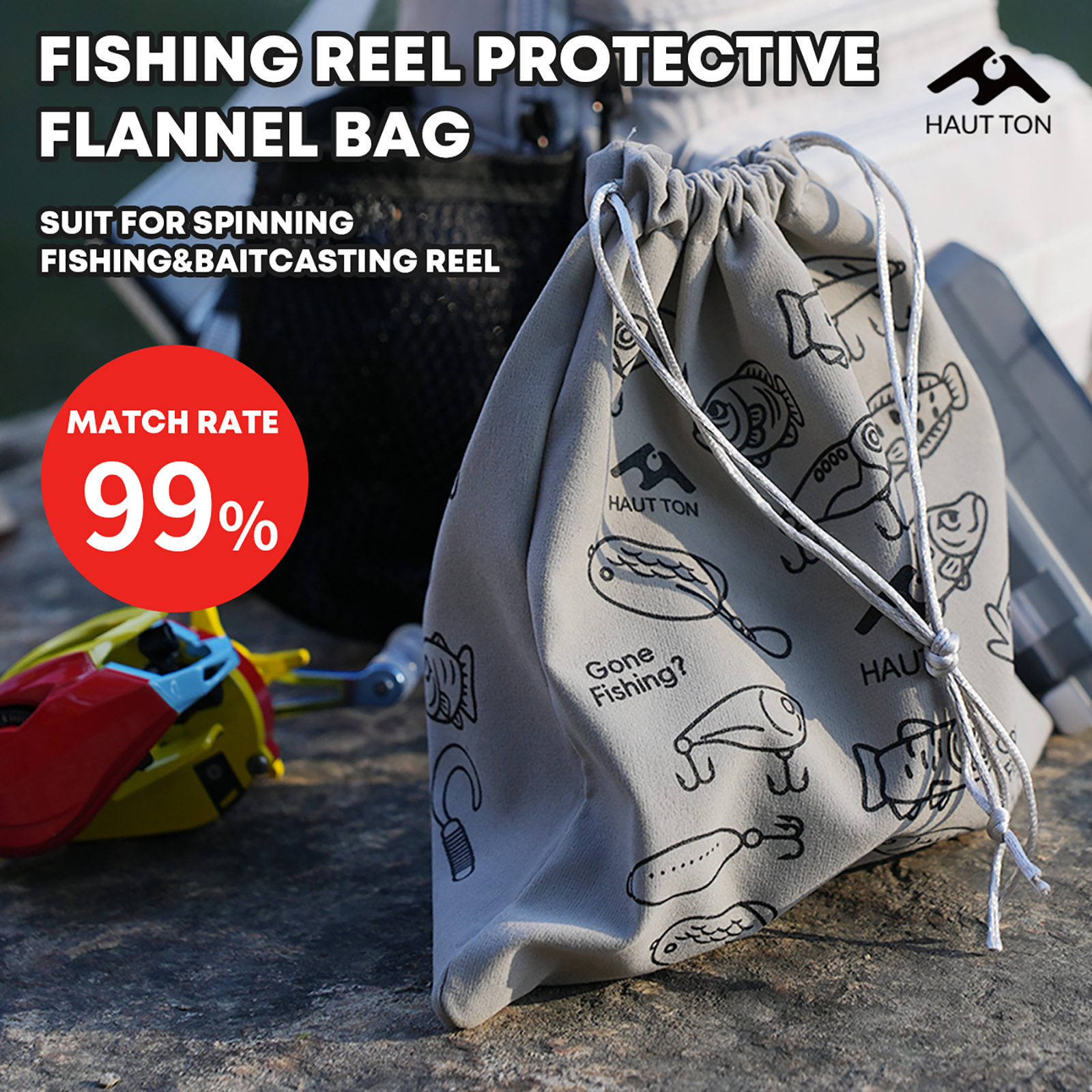 HAUT TON Fishing Reel Protecti - Trolling Reel avis et prix