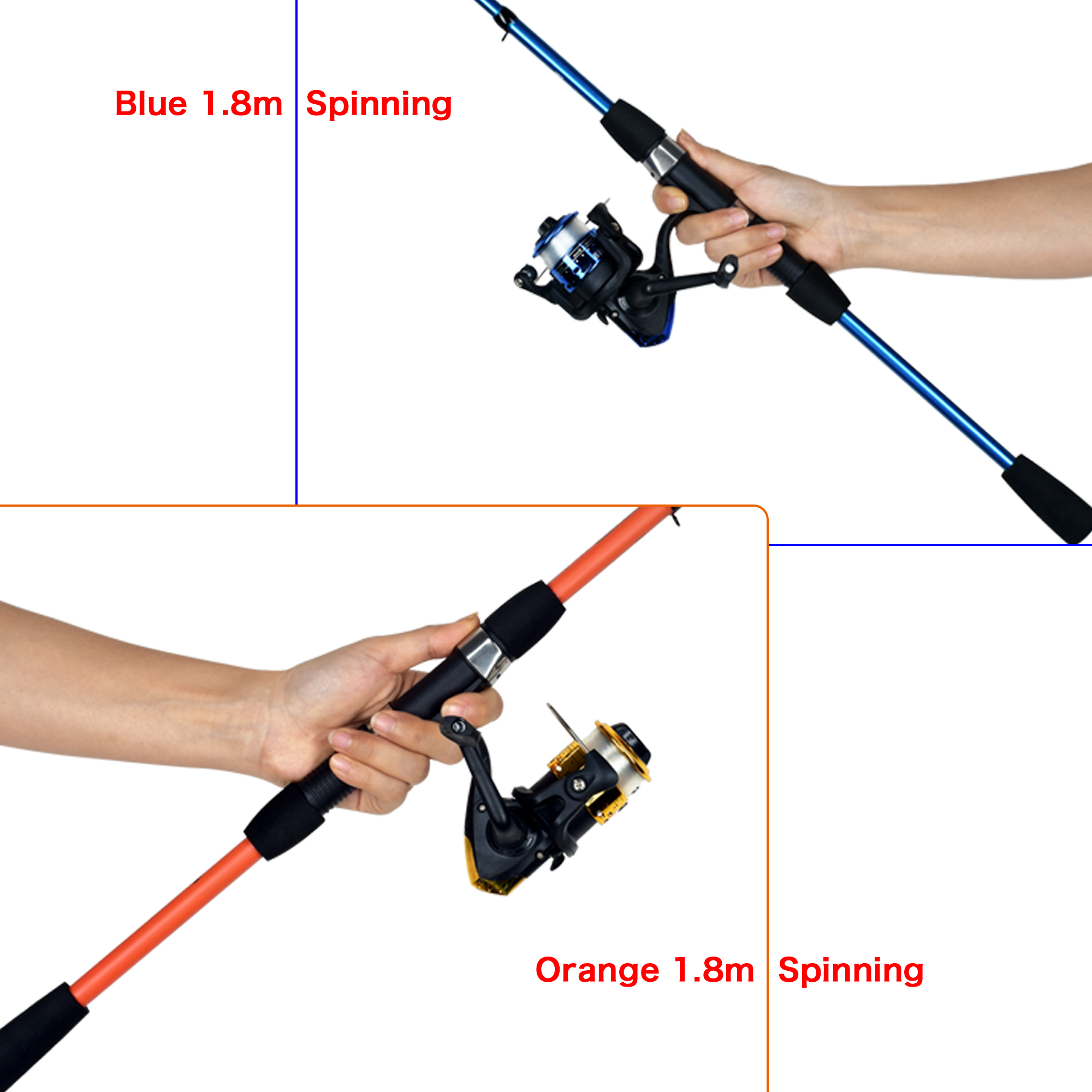 BIUTIFU Spinning Fishing Rod S - Spincast Reel avis et prix