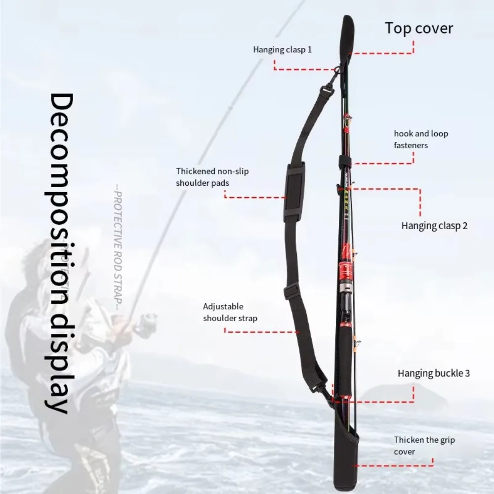 Adjustable Fishing Rod Storage - Reel Cover avis et prix