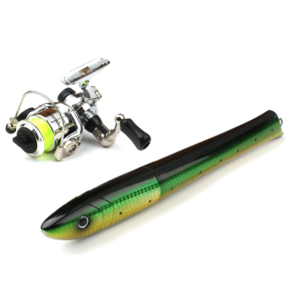 Portable Fish Shaped Fishing R - Ice Fishing Reel avis et prix