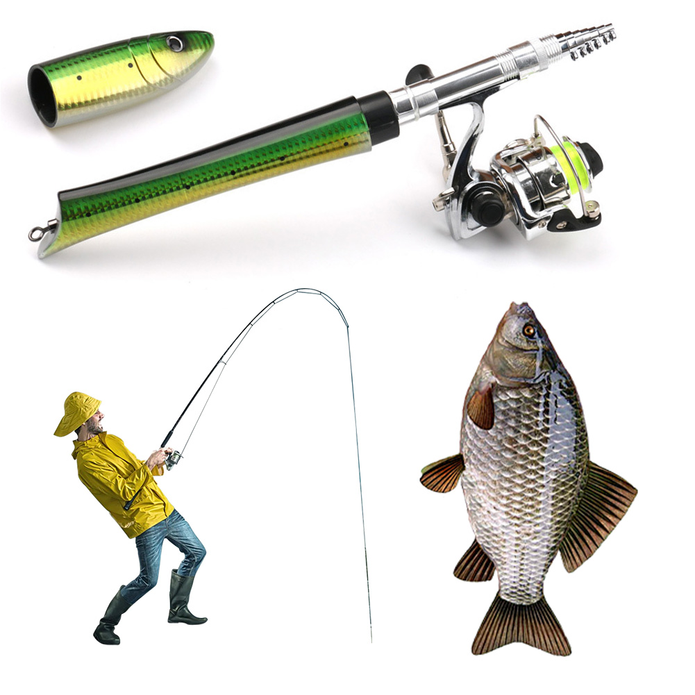 Portable Fish Shaped Fishing R - Ice Fishing Reel avis et prix