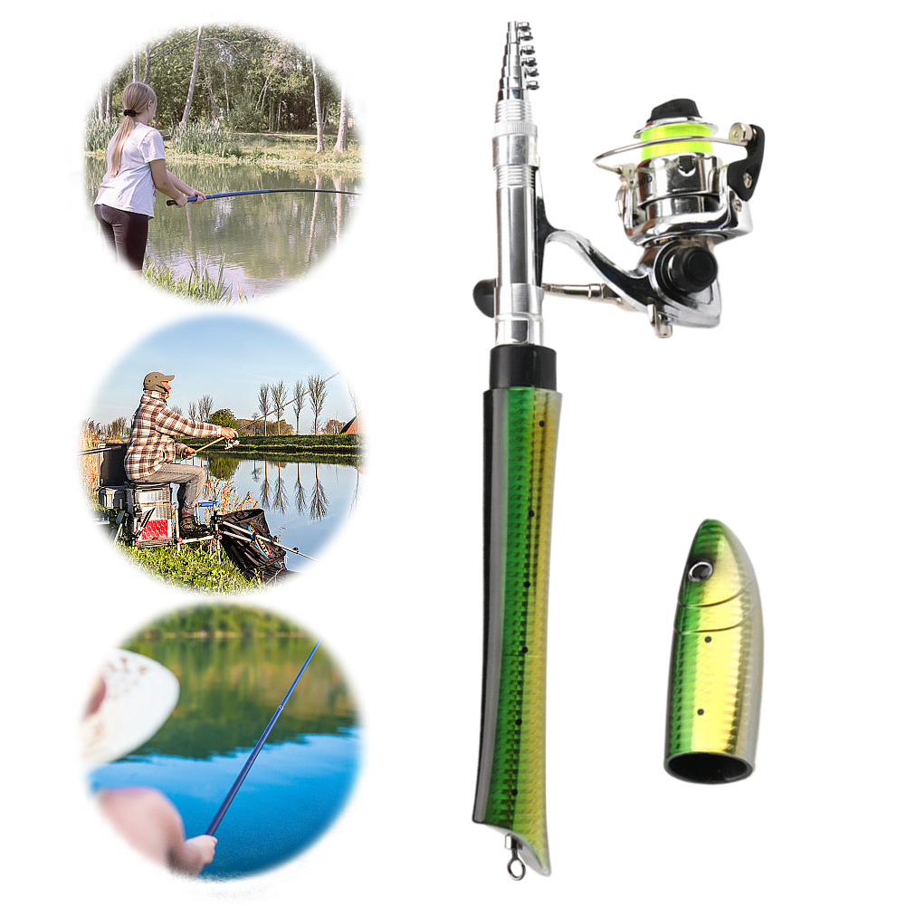 Portable Fish Shaped Fishing R - Ice Fishing Reel avis et prix